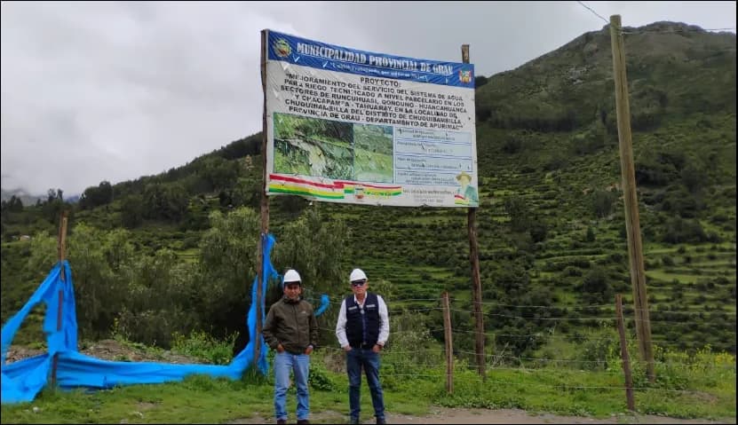 Mejoramiento del Servicio del Sistema de Agua para Riego Tecnificado a Nivel Parcelario en los Sectores de Runcuhuasi, Qoñounohuancahuanca y Chacapampa-Tahuaray, en la Localidad de Chuquibambilla del Distrito Chuquibambilla-Provincia de Grau - Departamento de Apurimac